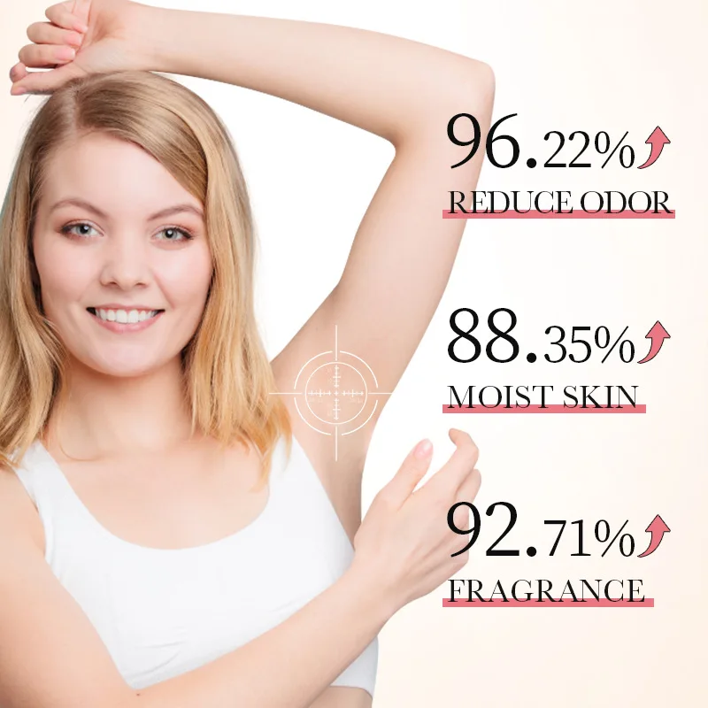 Wholesale Natural Organic Custom Vegan Roll on Private Label Body Roll-on Fragrance Antiperspirant Deodorant