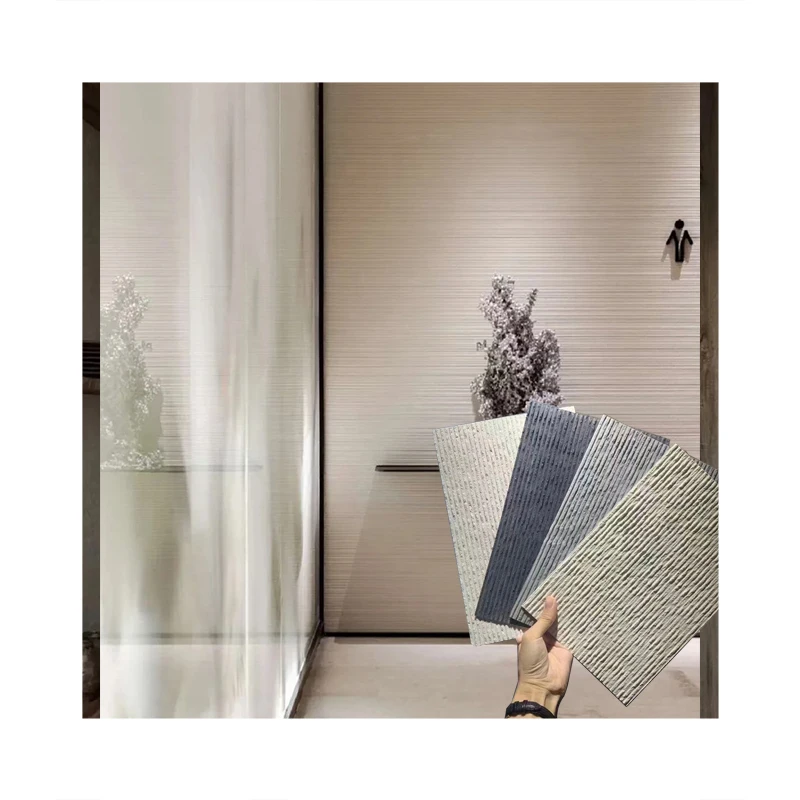 MCM Cement Concrete Board Flexible Stone Veneer Slate For Tall Building Soft Tiles Decorative Wall Siding Panels