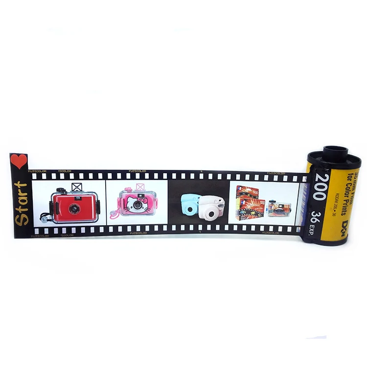 35mm 8/12/18/36 photos high quality special gift album film Customize film memory gifts Film album