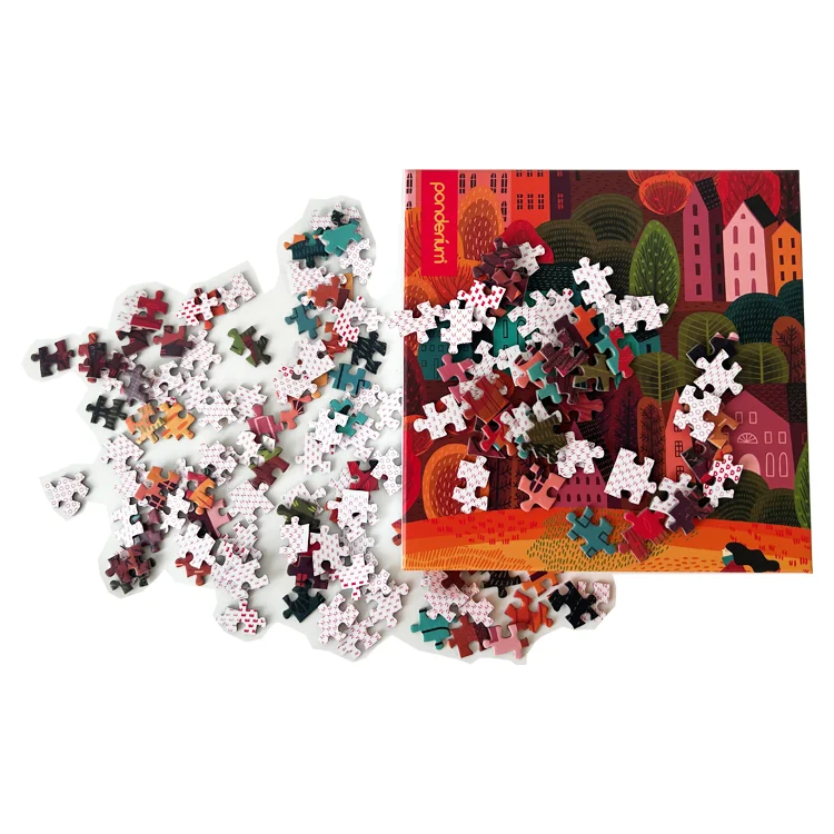 custom recycled 1000 pieces textured jigsaw puzzle