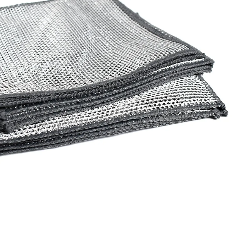 Metal Wire Dishwashing Rags Household Cleaning Super Absorbent Towels Kitchen Cleaning Multifunction Microfiber Cloth