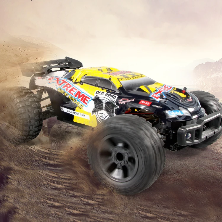 9202E 1/10 Radio Control Car 2.4G 4x4 High Speed Remote Control PVC Off Road Monster Truck Electronics Rc Race Car Boys Toys