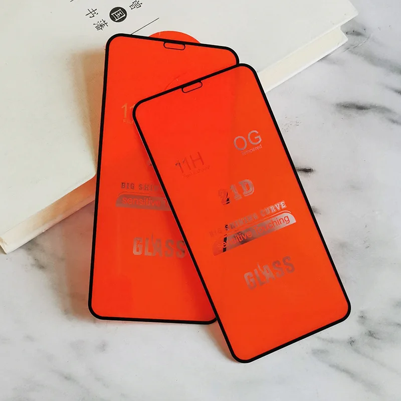 Для Xiaomi Redmi Note 11 21D полное клеевое покрытие защита для экрана закаленное