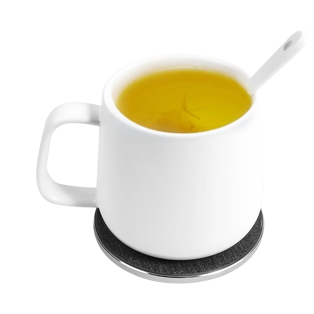 New products 2021 unique smart coffee mug warmer for desk usb portable mug drink heater warmer electric