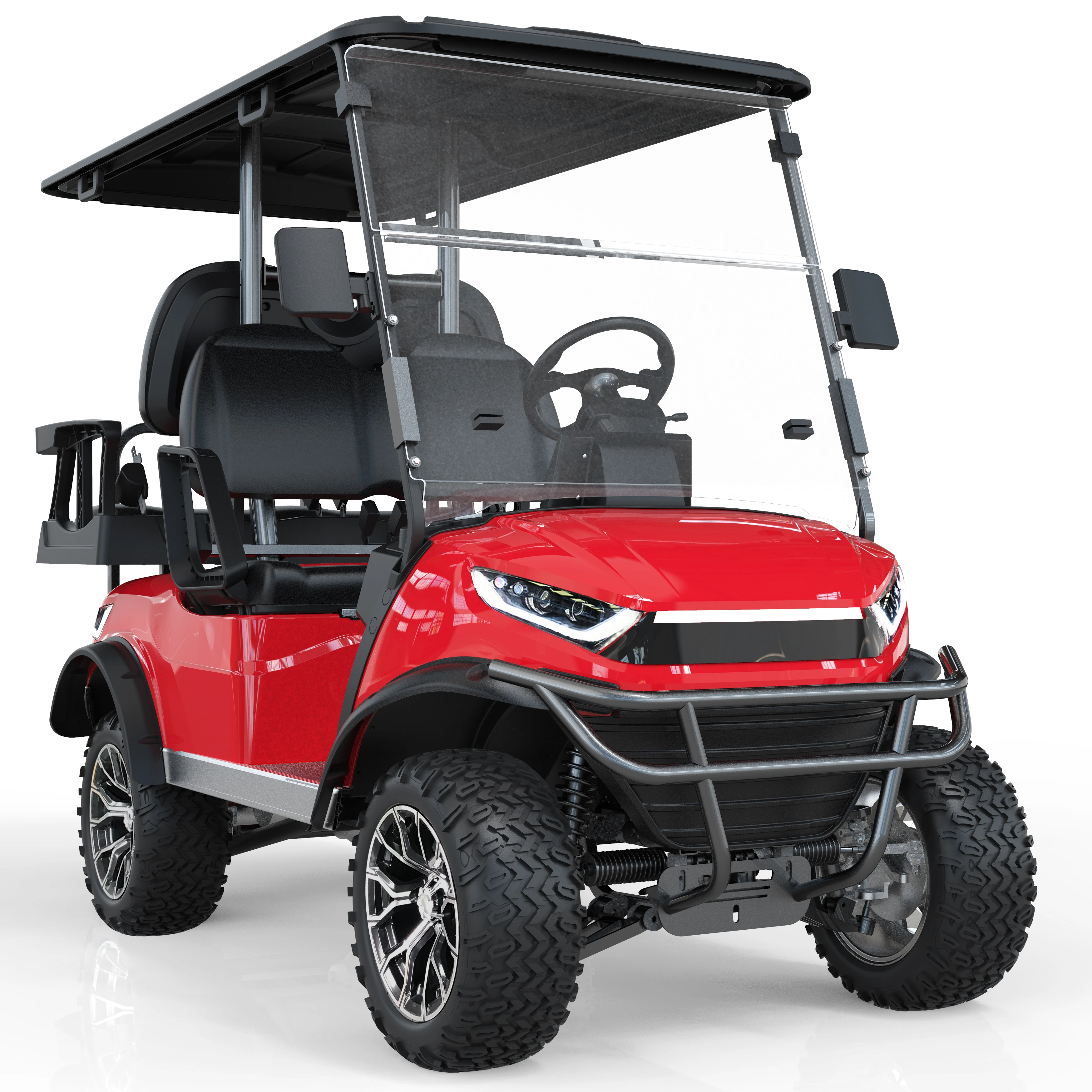 Chinese Hunting Electric Golf Cart for Golfing Club Pick-up Car Buggy golf cart 6 seater