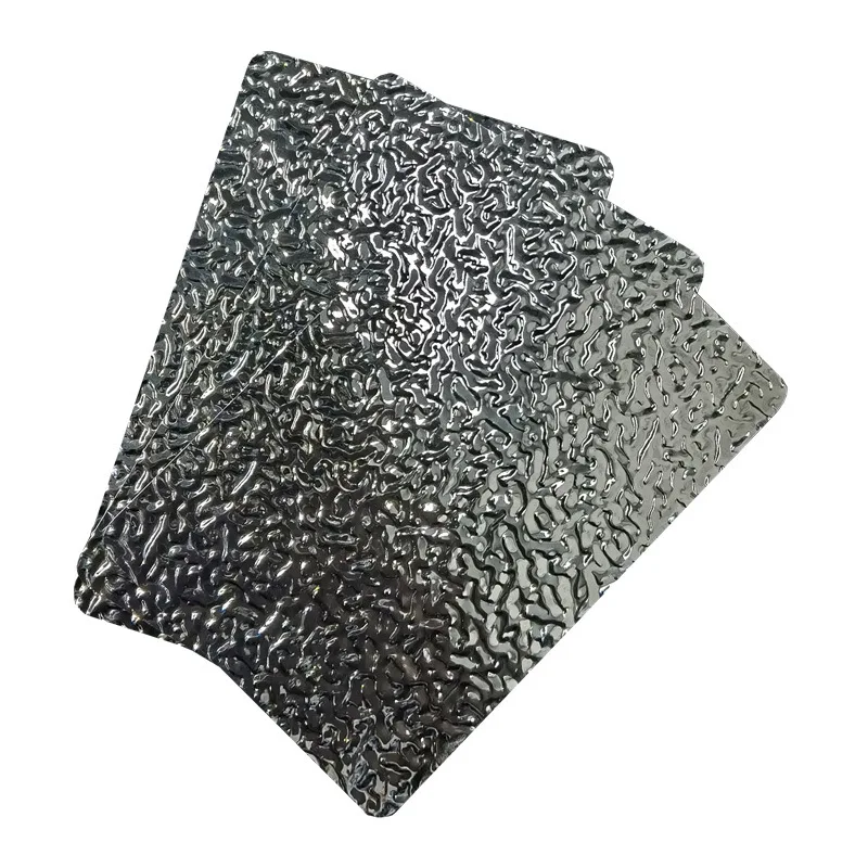 Ruilin 1060 H24 Embossing Roll Stucco Orange Peel 0.1mm 0.2mm 1mm 2mm 3mm Aluminum Sheet 3003 for Freezer