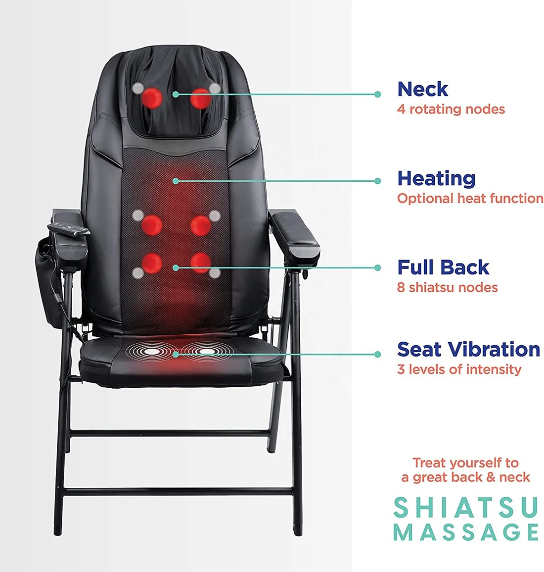 OEM Factory Customization 4d Massage Chair Infrared Rays Body Massager Portable zero Gravity Folding