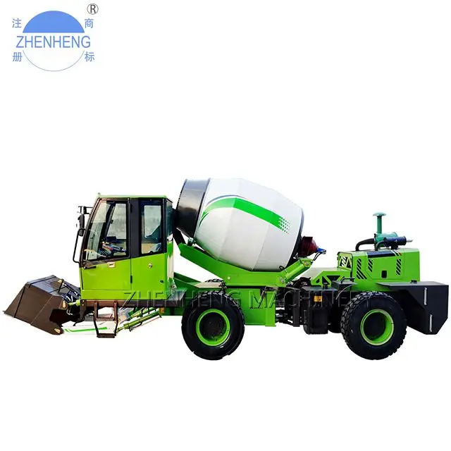 Automatic Concrete Mixer Truck Weight and Self Loading Concrete Truck  Mixer Drum Price