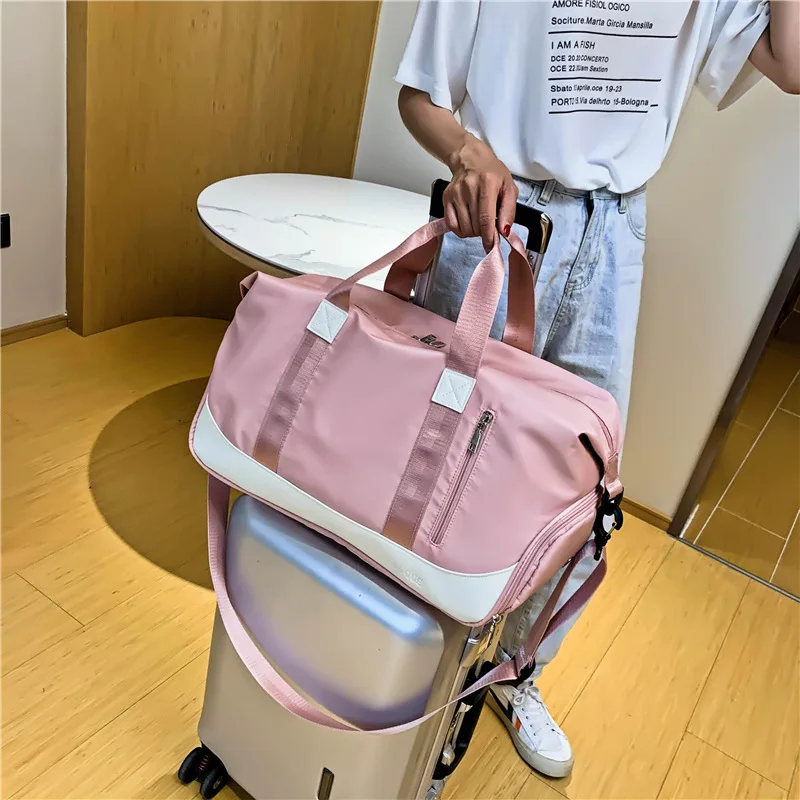 Nylon Laptop Cute Anti Theft Sling Bag Travel Hiking Branded Blank Cell Phone Sport for Girls Fashion Black Print Red