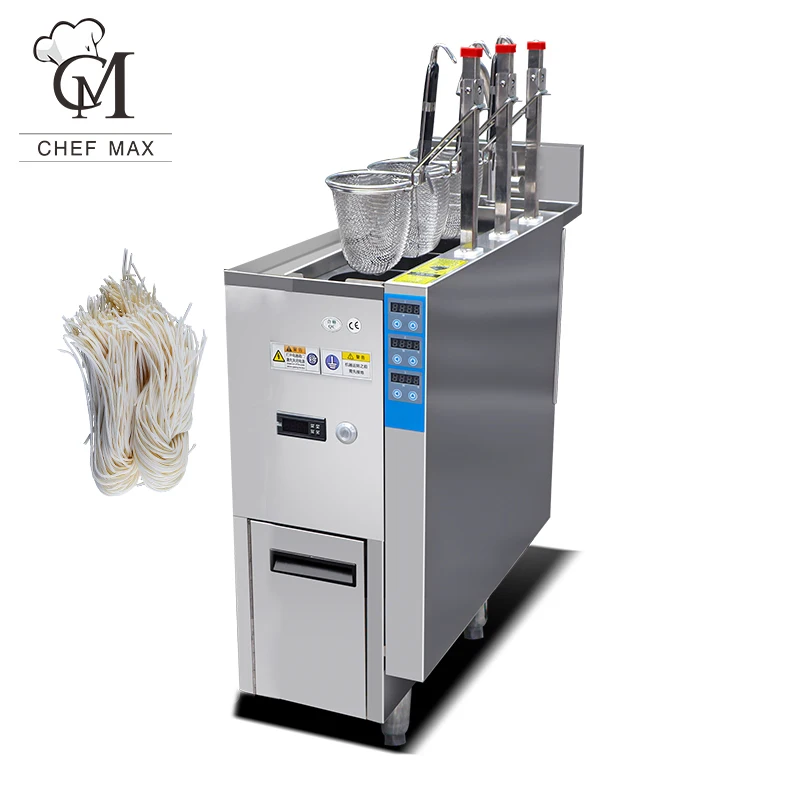 Chefmax Коммерческая электрическая газовая 12 кВт 3 6 корзина для приготовления макаронных изделий Бытовая Автоматическая Лапша подъема