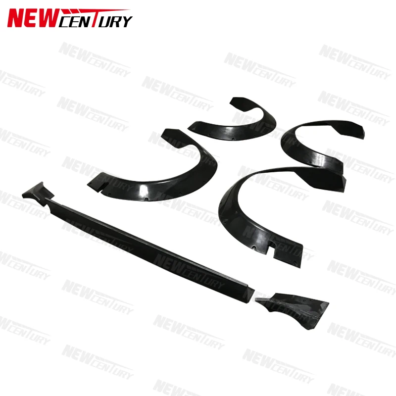 Widened wheel arch tail for Dodge Challenger LB performance style resin fiber material