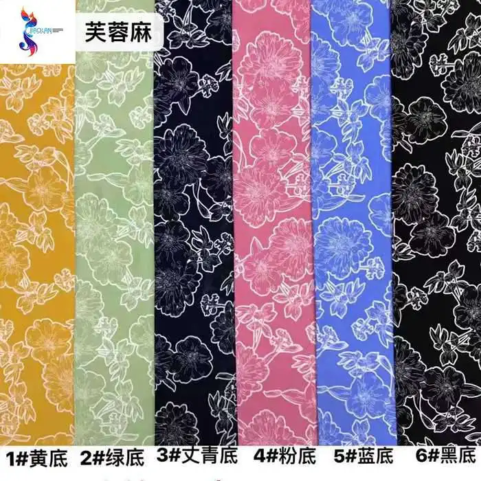 Shaoxing textile stock lot fabric woven printing poka 100%polyester for garment