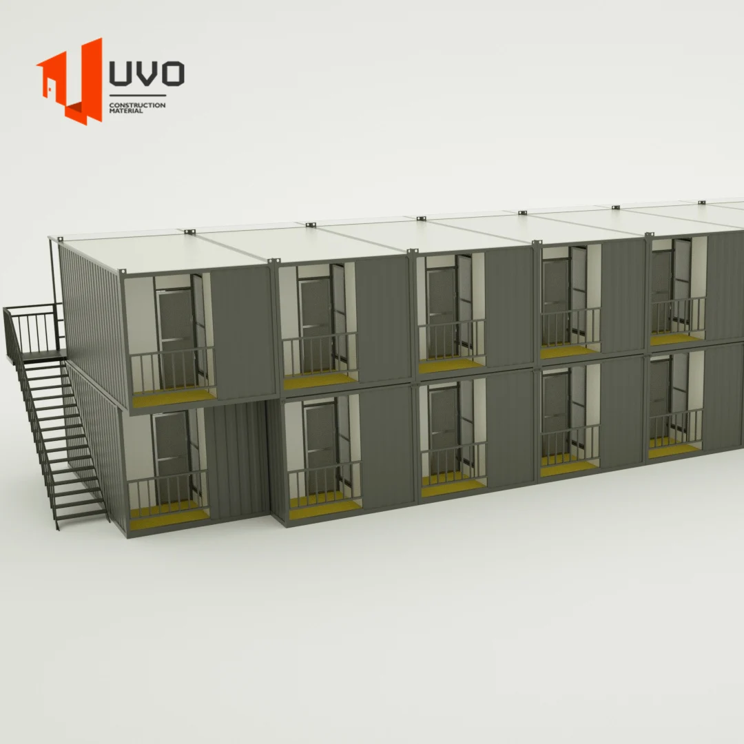 UVO, оптовая продажа, 20 футов, 40 футов, сборная роскошная вилла, расширяемый контейнер, складной дом, сборный портативный дом