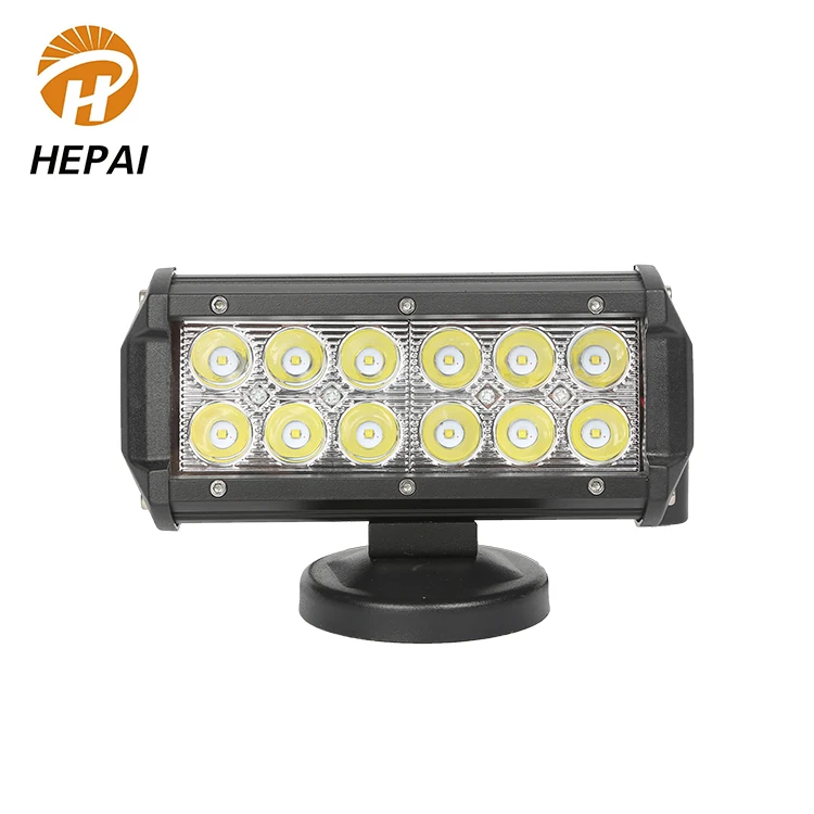 2021 simple style truck offroad waterproof outdoor strobe car 36watt 12 v slim led light bar