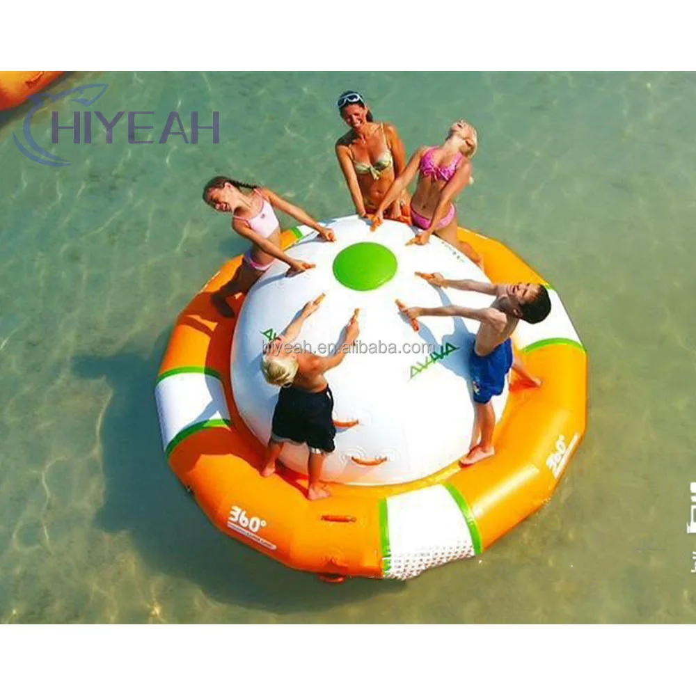 Inflatable banana boat yacht flying fish water disco motor boat toy rhubarb duck slide water rotating gyroscope