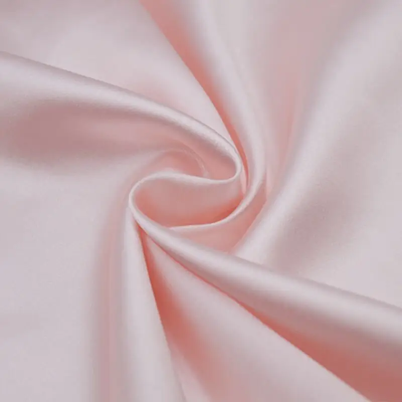 OEM  high quality silk satin fabric for business suite very cheap stretch satin in fabric in stock