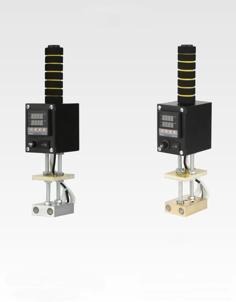 Hand Operated Leather Branding Creasing Machine Hot Foil Marking Press