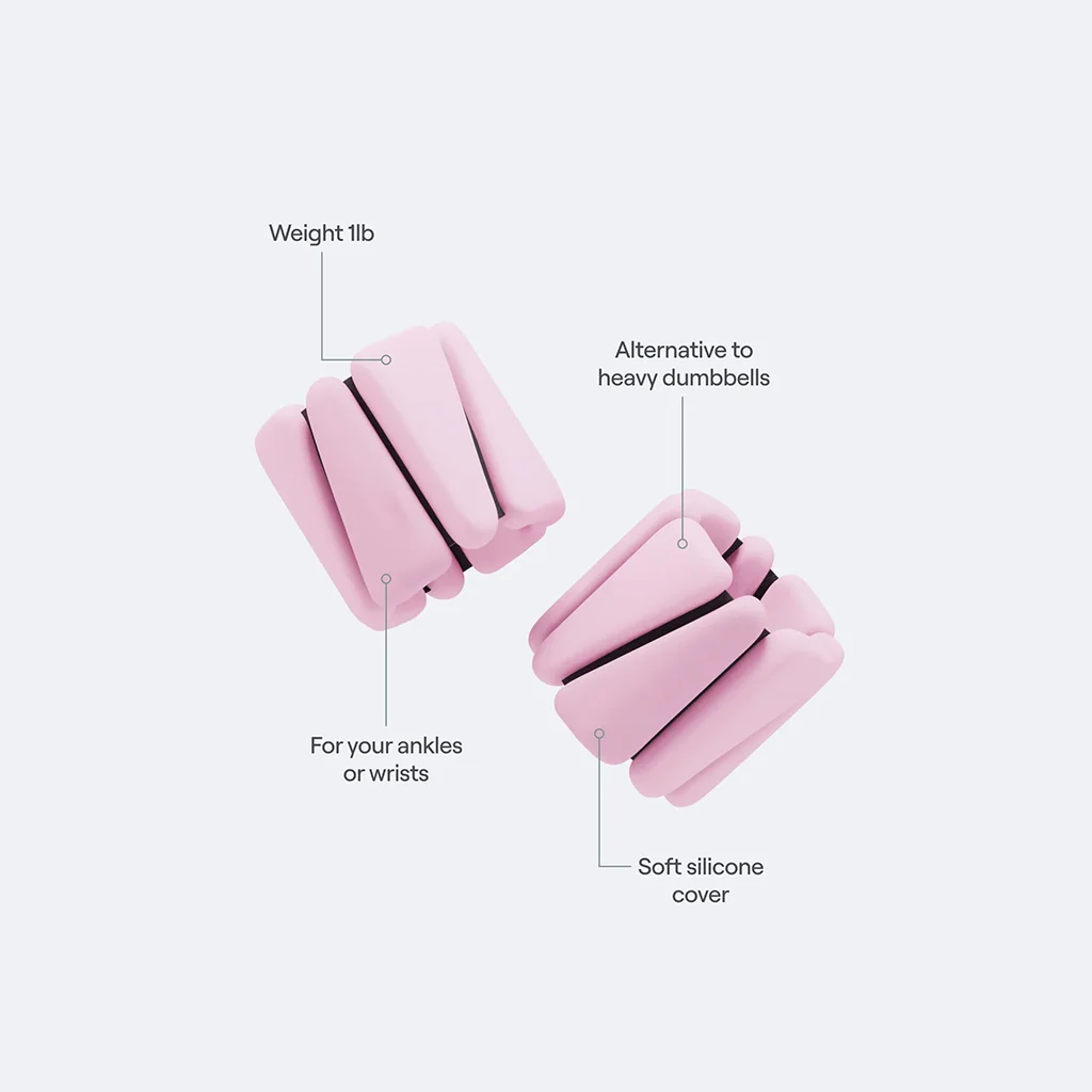 Custom logo Bangles ankle wrist weight Bracelets Yoga pilates ball adjustable Dumbbell Barbell sock Ring Fabric dumbells Set