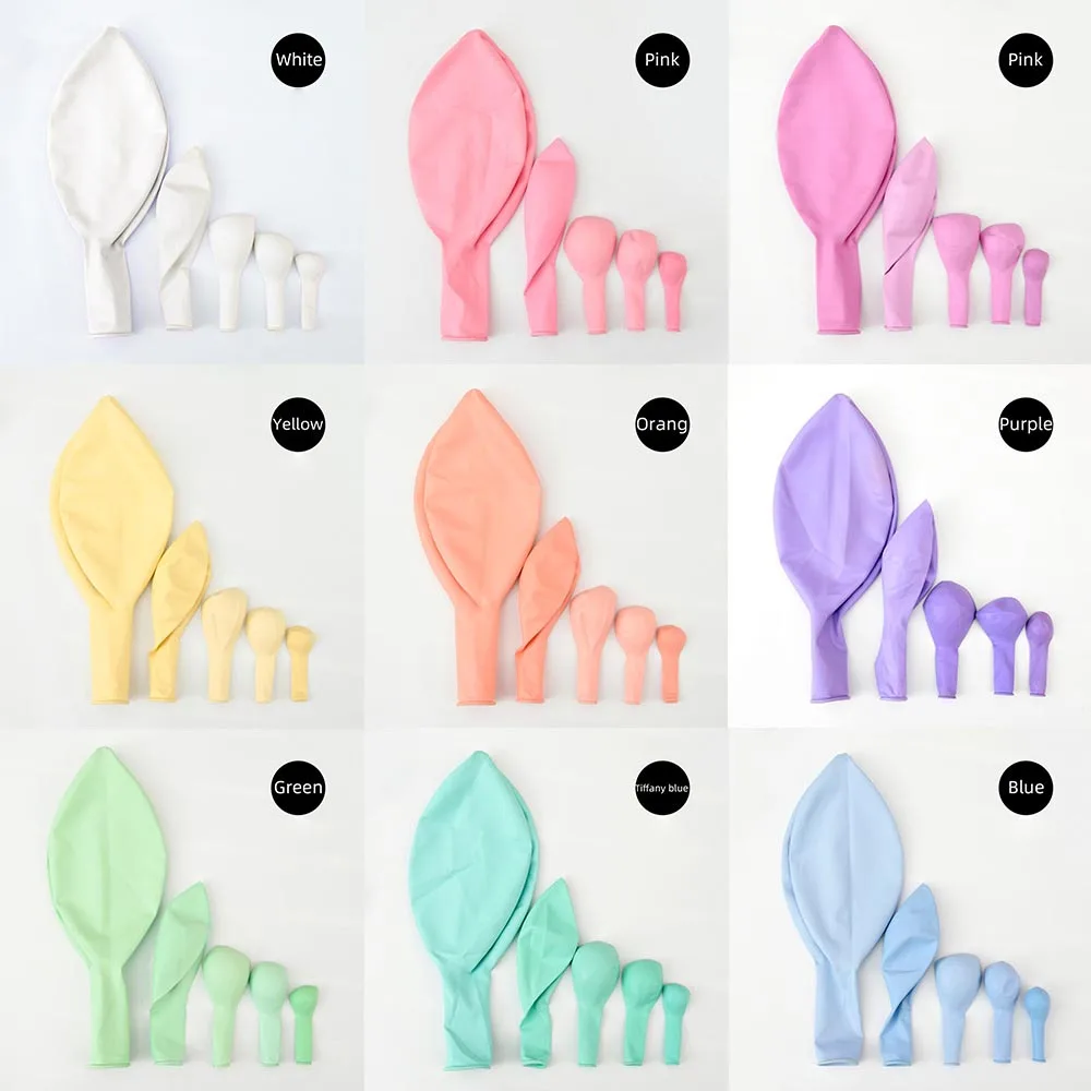 5 10 12 18 36 inch Rainbow Pastel Balloons Macaron Candy Colored Latex Party Balloons