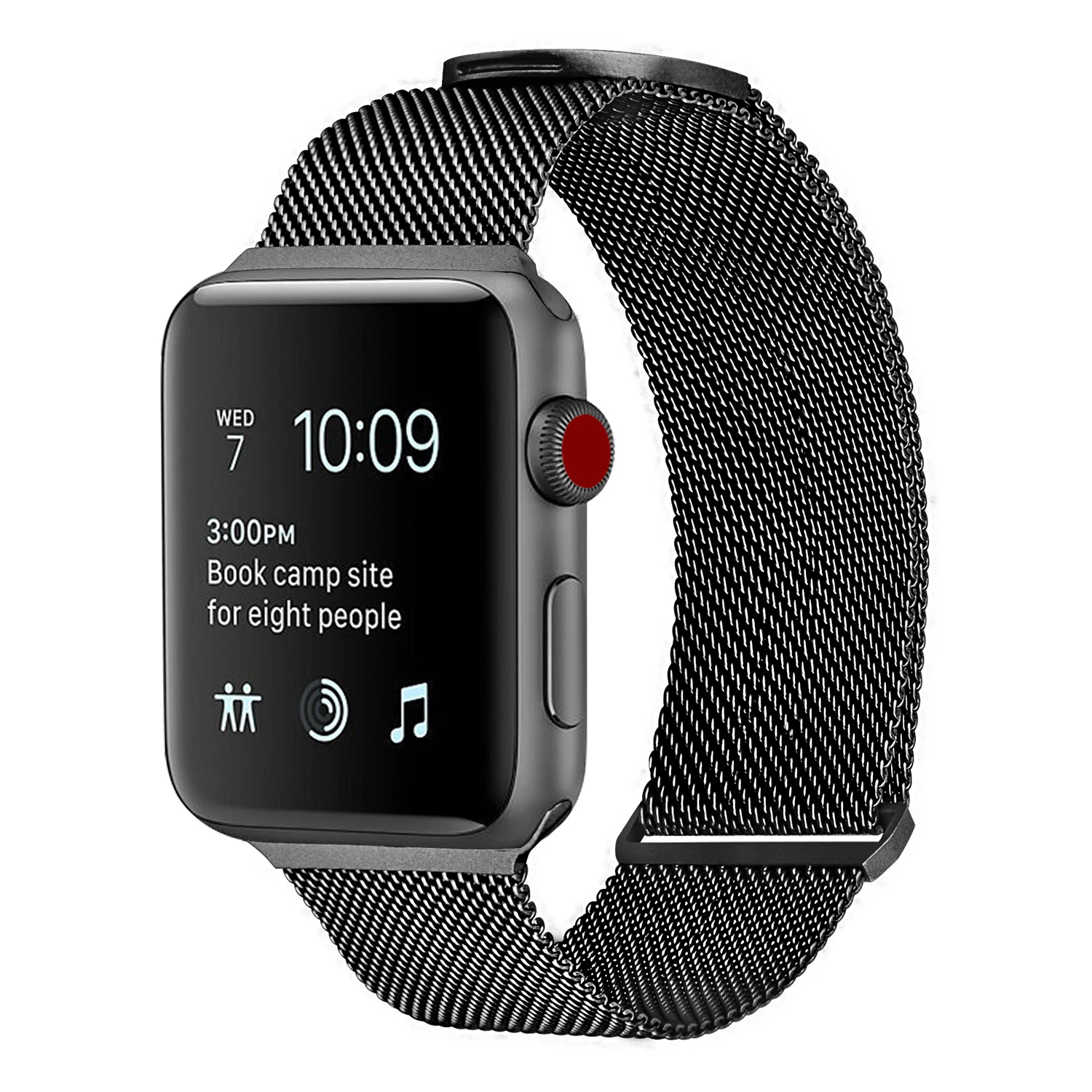 Магнитная застежка для Apple Watch Band 42 мм 38 мм 44 мм 40 мм, совместим с iWatch Bands Milanese Loop, для серии 6/se/5 4 3 2 1