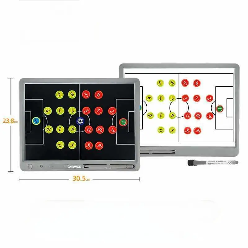Professional Electronic Magnetic Five-a-Side Soccer/Basketball Tactical Board Training Coaching Teaching Technology Board