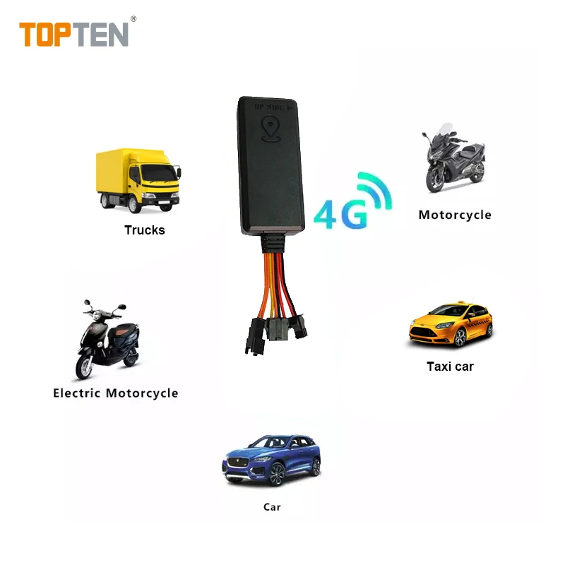 Дистанционный запуск двигателя/остановка 4G GPS трекер GT45 позиционирование в режиме реального времени дешевая цена автомобильный (TN)