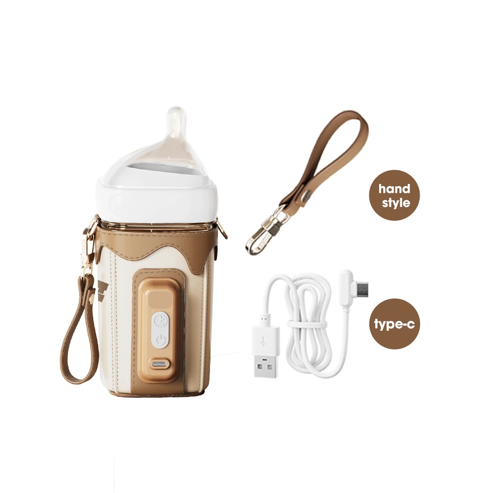 Portable Thermostat Travel Baby Bottle Warmer Oem Baby Feeding Insulation Warmer Bag Usb Heating Milk Bottle Warmer