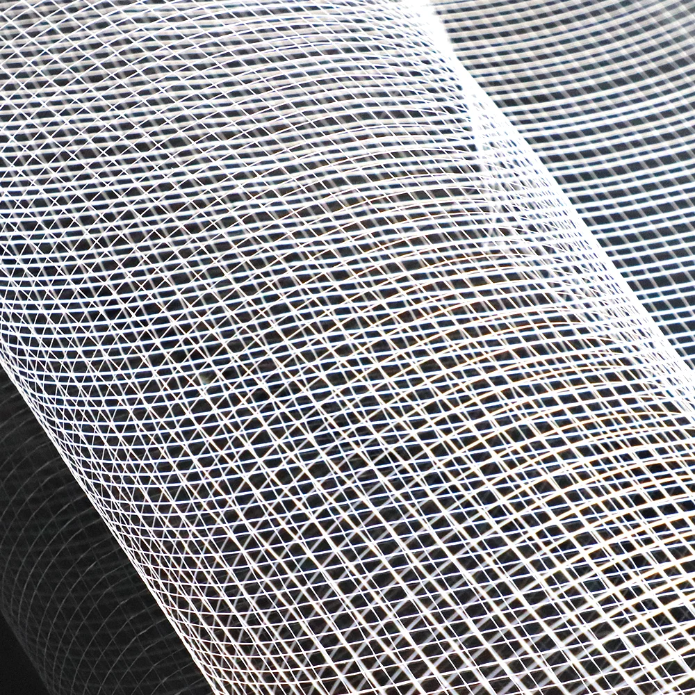 Industrial Composite Fabric Sparse Mesh Polyester Fabric Backing Fabric For Rugs