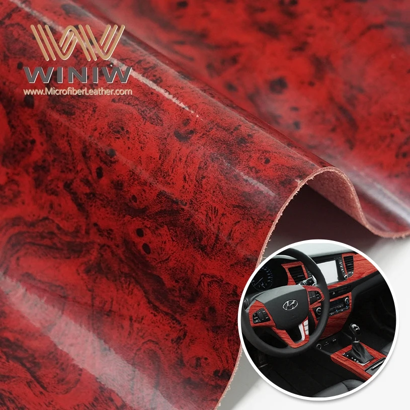 1.2mm Nappa Leather Organic Water-Resistant Upholstery Fabric with Anti-Mildew Stain Repellent Features Car Seat Manufacturing