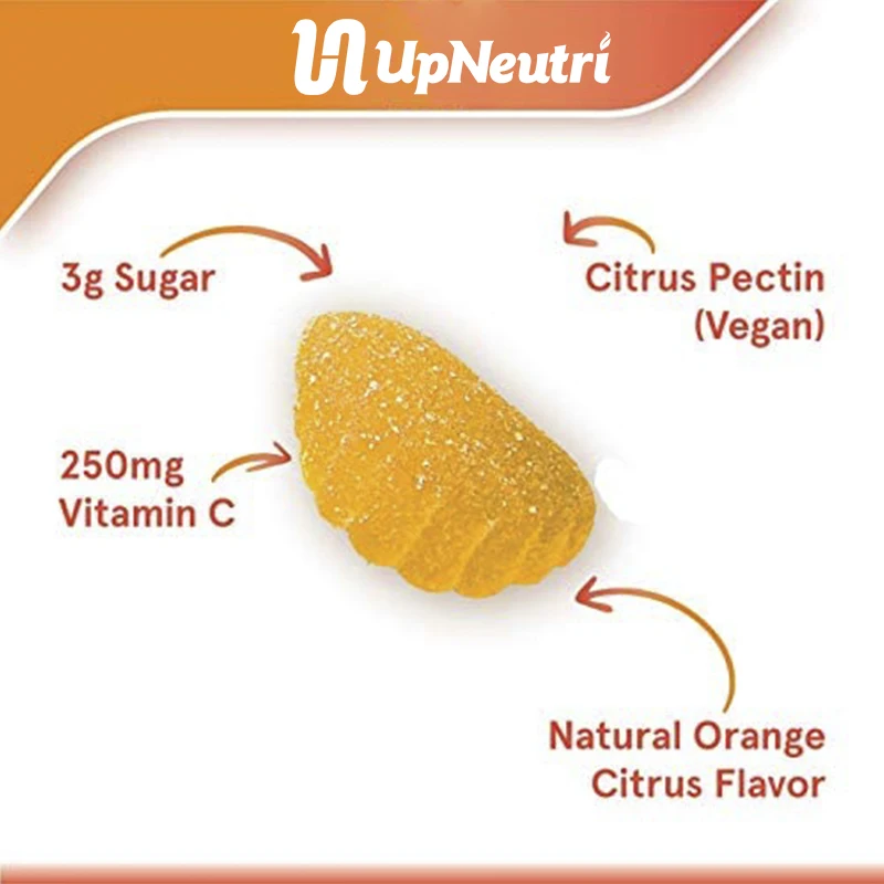 Pectin Gummie частный бренд OEM Иммунная поддержка взрослая вспомогательная добавка ребенок жевательный витамин C съедобный Мастик