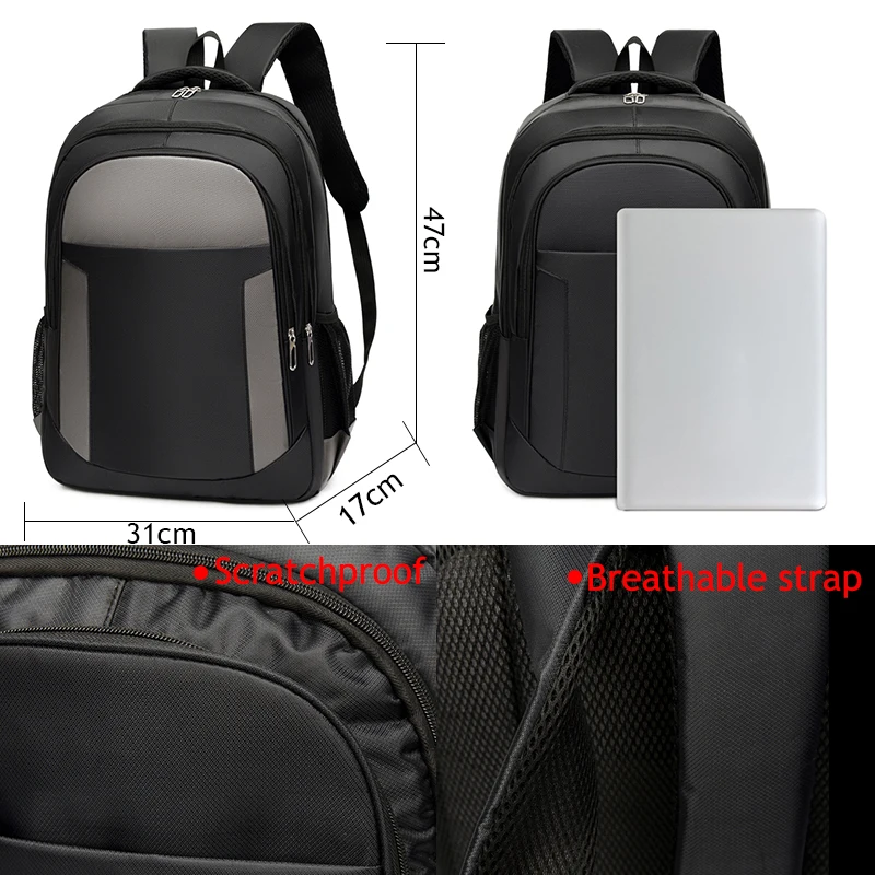 Suppliers men business casual College student Fashion Smart travel Lightweight high capacity laptop backpack