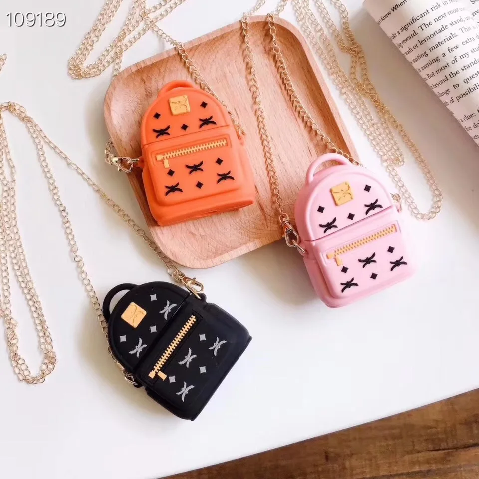  Модный дизайн mcm сумка airpod чехол hypebeast Дизайн для airpods 1