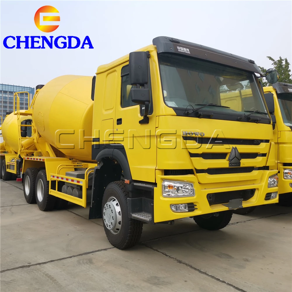 6x4 Yellow MixerTrucks Concrete Pump Trucks Cheap Truck Concrete Mixer