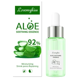 Private Label Aloe Vera Serum Essence Moisturizing Deep Hydrating Anti aging Moisturizing Serum Whitening Face Serum Essence