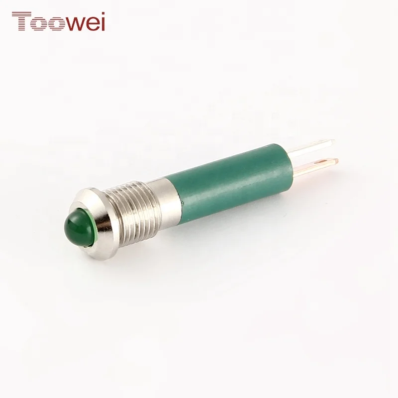 running toilet mini led indicator lights for motorcycle 220 volt 8mm ip67 waterproof