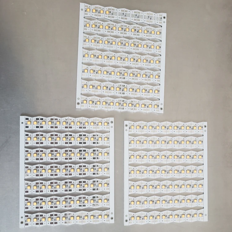 Special desgin OEM ODM manufacture AC85-265V PCB circuit board  aluminum PCB module assemble for LED module PCB with lens