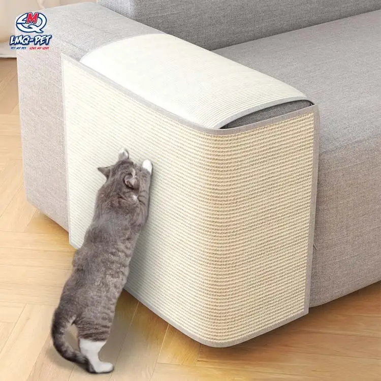Cat Scratch Couch Protector Mat Multi-function Sisal Sofa Cat Scratcher Cat Couch Scratch Mat