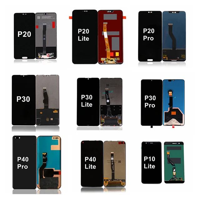ЖК-дисплей для мобильного телефона P10 P20 P30 P40 Pro Pantalla для Huawei P8 P9 P10 P20 P30 P40 Lite ЖК-дисплей с сенсорным экраном