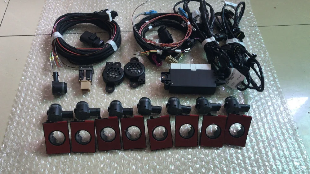 For VW* new PQ MQB POLO 2016 2017 Parking Pilot Front and Rear 8K OPS 5Q0 919 294 E UPGRADE KIT 5Q0919294E 5QD919294 J