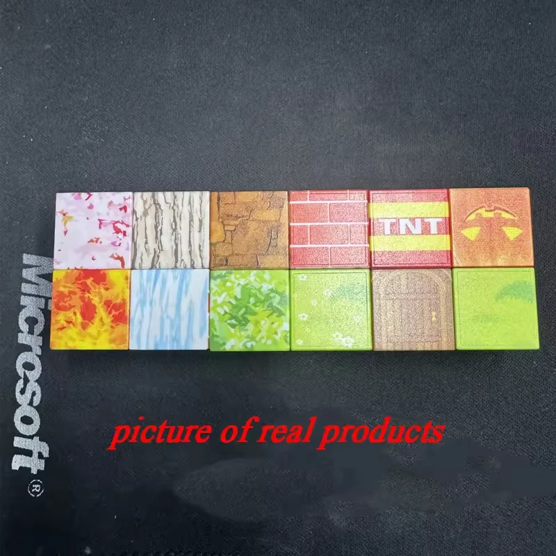 Hot sale Custom Montessori 3D Magnetic Cube Building Blocks for kids Ages 3-5 Preschool Learning Toys My Building World Bricks