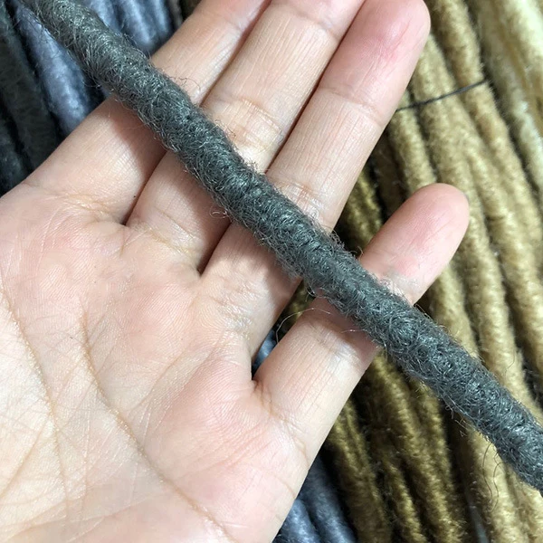 Оптовая продажа волос дреды для наращивания афро кудрявые волосы Remy Dreadlocks косички