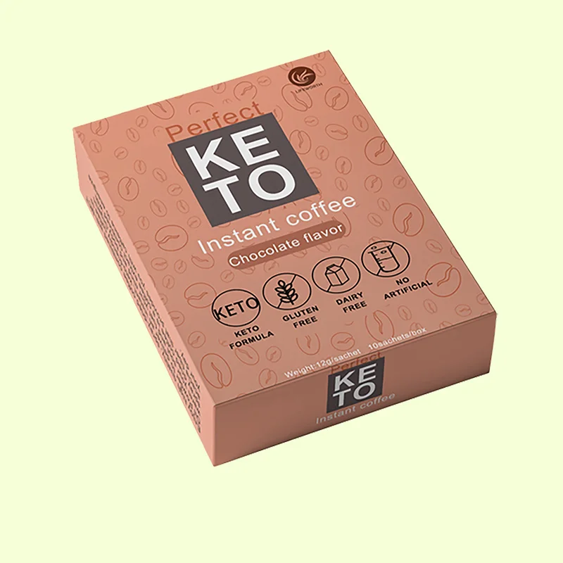 Lifeworth cocoa flavor mct bulletproof keto coffee