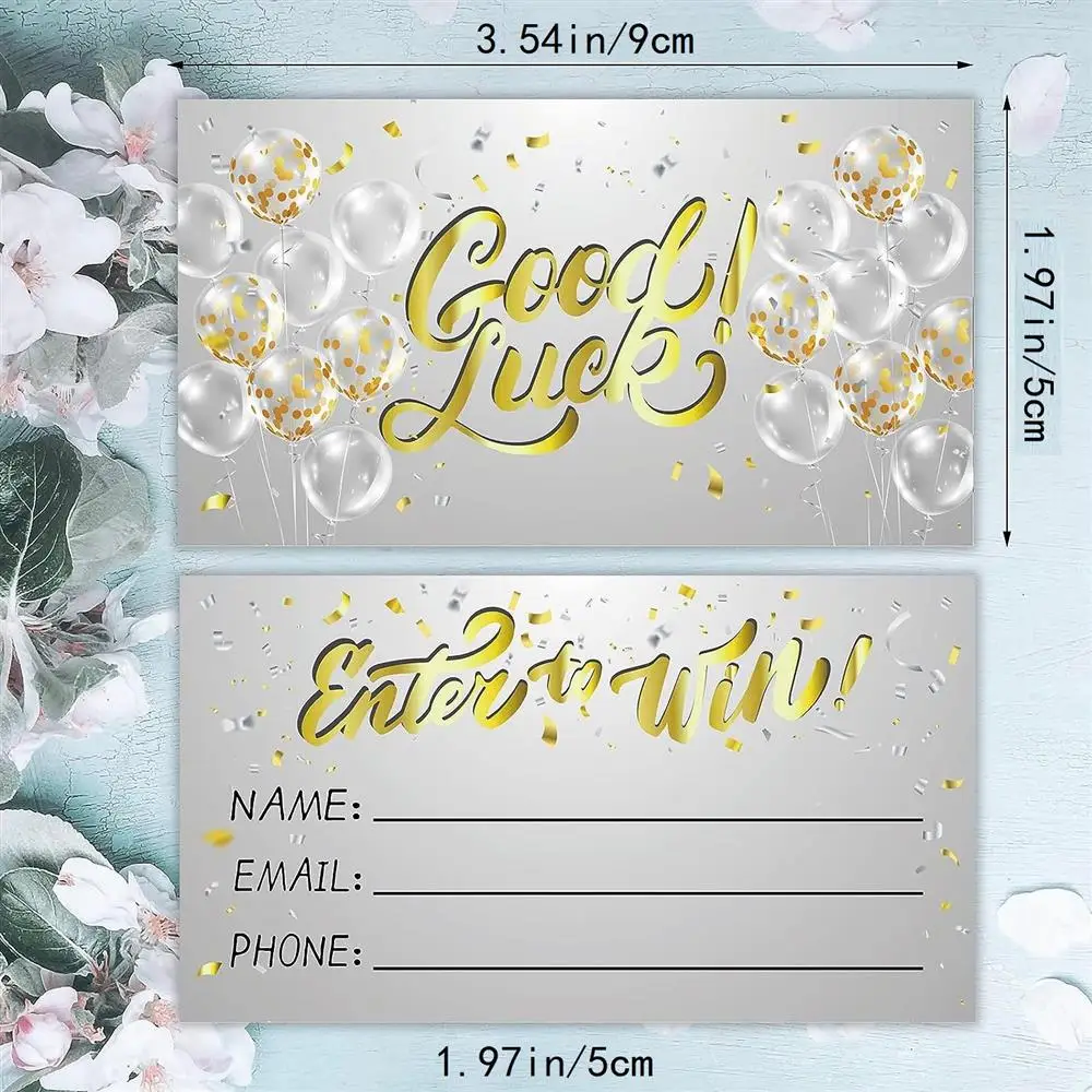 50 pcs/pack High quality Pink originality raffle ticket Blank registration form Raffle ticket book Contest registration form 7D