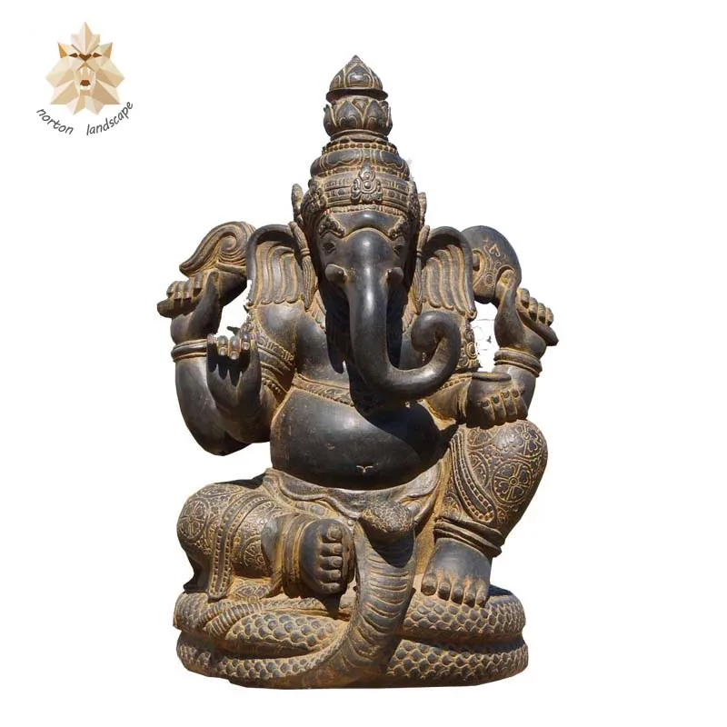 Hot sale marble Ganesha statue NTMS-381Y