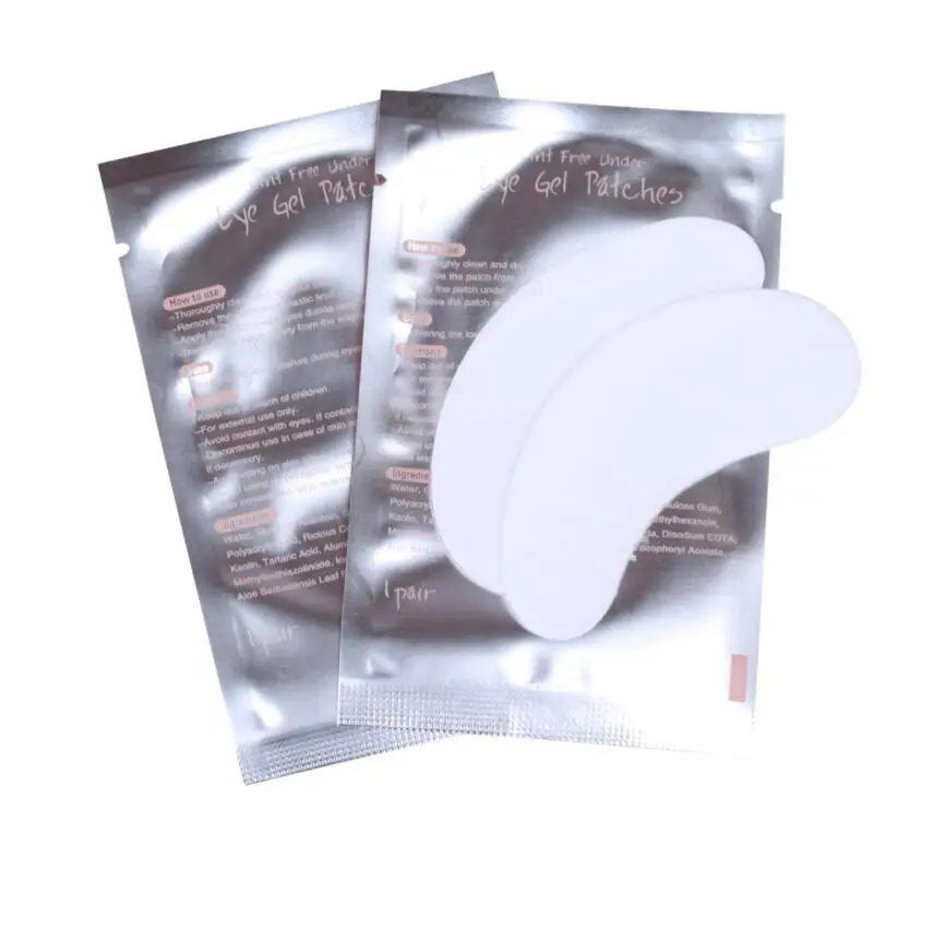 Wholesale 7 Color Lint-Free Hydrogel Gel Eye Patches for Eyelash Extension Tools