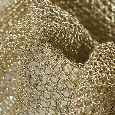 Exclusive  Luxury bags gilding gold mesh fabric