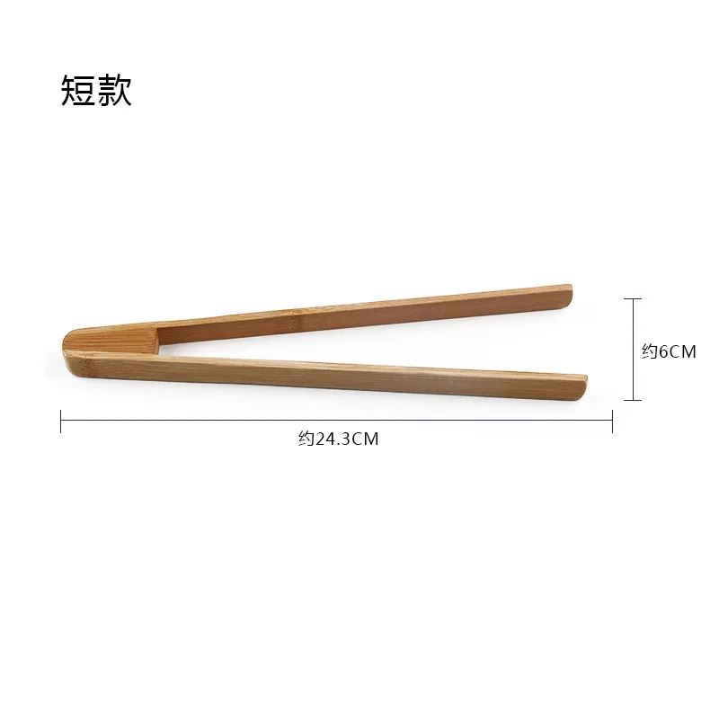 Kitchen Toaster Food Bar Barbecue Baking Tools Bamboo Tweezers Kitchen Gadgets Bamboo Food Tongs for Food