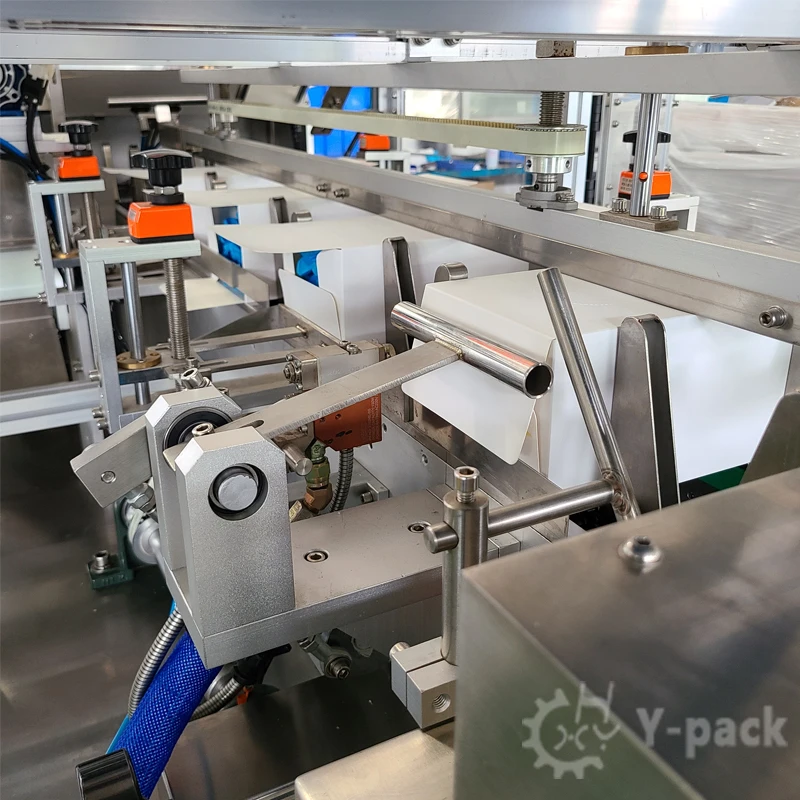 Y-Pack Automatic Case Packer Factory Price Manufacturer Supplier Pipe Clear The Agent Carton Box Packing Machine