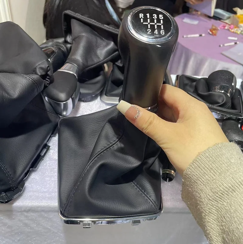 Gear Shift Knobs for OPEL for Astra III H 1.6 2004 2005 2006 2007 2008 2009 2010 Car 5 6 Speed Boot Gaitor