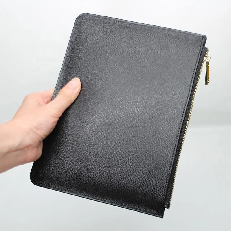 Custom Logo Fashion Europe America Popular Ladies Portable Vegan PU Saffiano Leather Clutch Bag